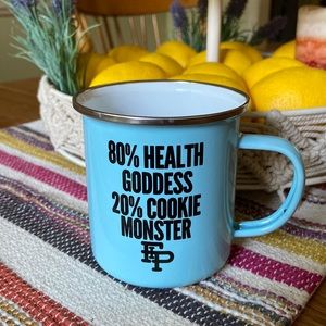 Flex it Pink Cookie Monster mug